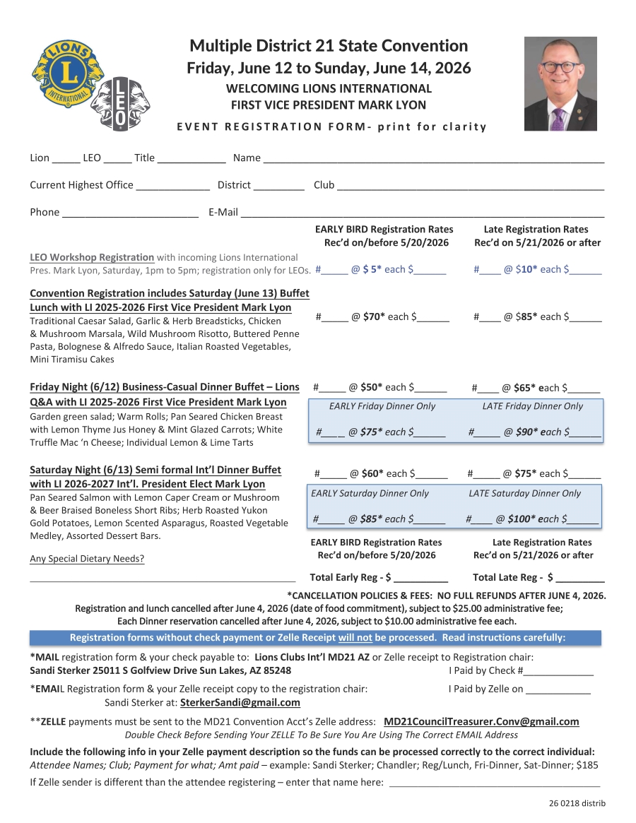 Registration Form